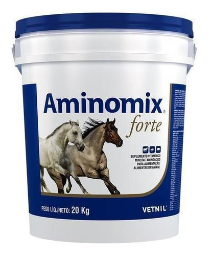 Aminomix Forte Balde 20 Kg - Vetnil