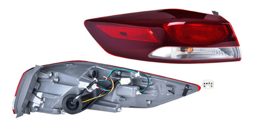 Para Hyundai Elantra 17 Calavera Exterior Depo