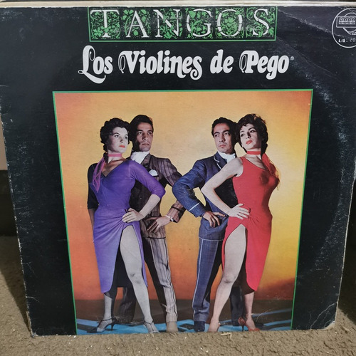 Disco Lp Los Violines De Pego-tangos Violines, K