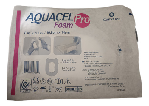 Aposito Aquacel Foam Talón 