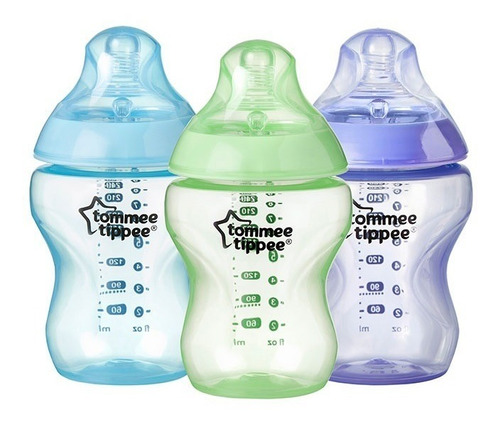 Mamadera Tommee Tippee Hawai 260ml X3 By Creciendo