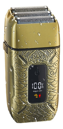 Barbeador Elétrico Masculino Portátil Usb Recíproco