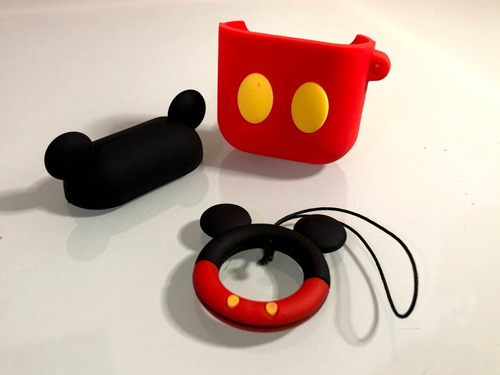 Funda Auriculares AirPods Bluetooth Protector Mickey Minnie