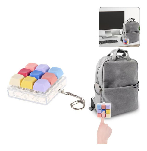 Teclado De De Bolsillo De La Descompresión Del Teclado