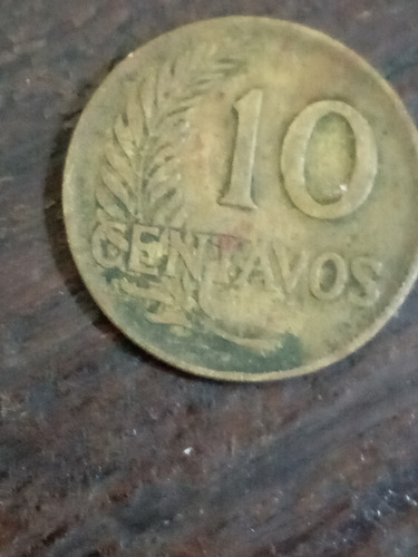 Moneda De 10 Céntimos Del Año 1964