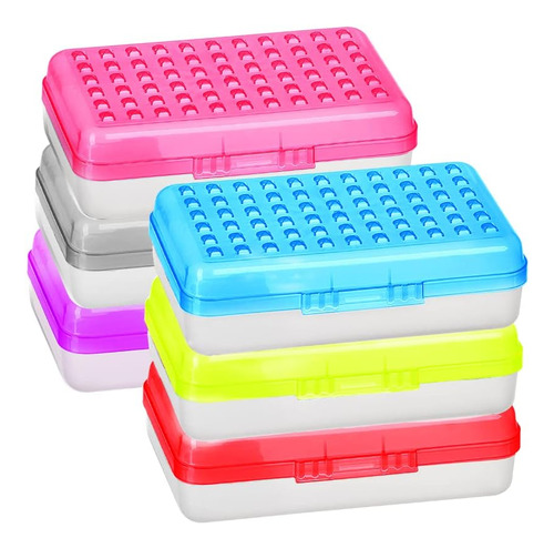 Caja De Lapices De Plastico Paquete De 6 Colores Surtidos