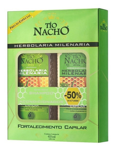 Shampoo Tio Nacho  415 Herbol+ Enjuague