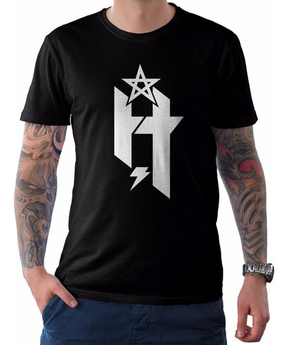 Camiseta Estampada Hermetica Bandas Metal Rock Personalizada