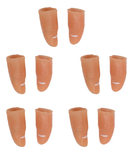 Finger Light Up Thumb, 5 Pares, Para Adultos