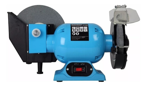 Imagen 2 de 5 de Amoladora De Banco Combinada Con Afilador Gamma