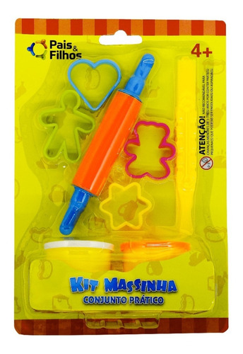 Kit Massinha De Modelar - Conjunto Prático Brinquedo Lúdico