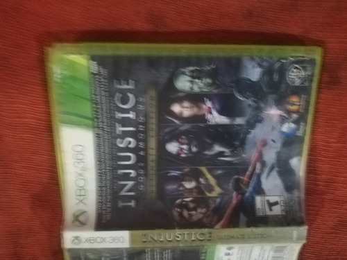 Video Juego Injustice Para Xbox 360 (de Uso) (Usado)