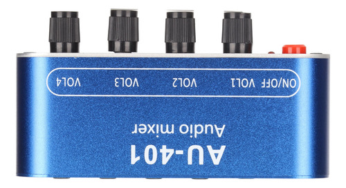 Amplificador Diy, Minimezclador Estéreo, 4 Entradas Y 1 Sali