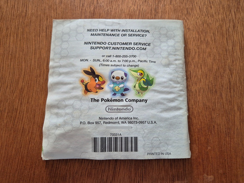Pokémon White Version Nintendo Ds (Reacondicionado)