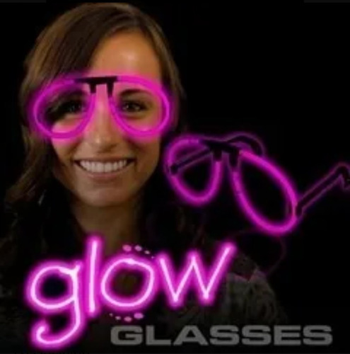 60 Lentes Neon Fiesta Glow Batucada Fluorescentes Luminosos