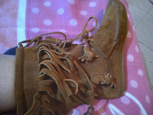 Botas Minnetonka Con Flecos