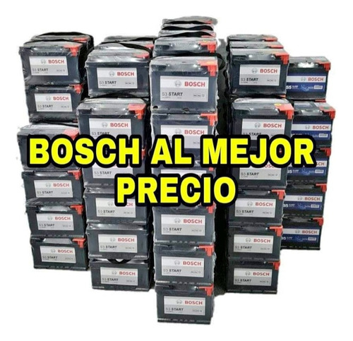 Bateria 12x75 S3 Bosch 12 Meses De Garantía 