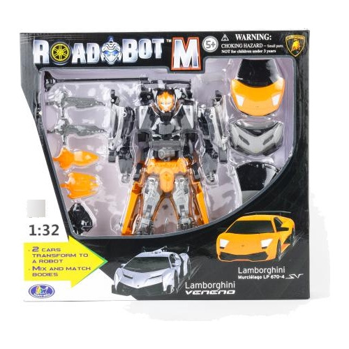 Figura De Acción Auto Transformable W8