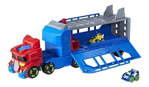 Playskool Transformers Optimus Prime Rescue Bots Flip Racers