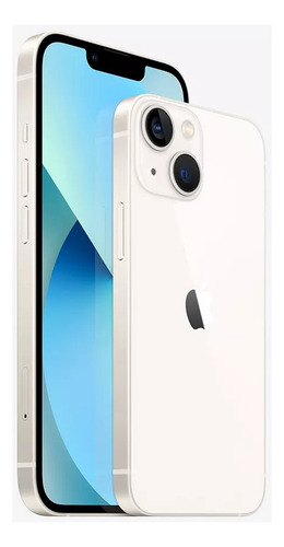 Apple Iphone 13 (128 Gb) - Blanco Estelar Con Caja Original Blanco (Reacondicionado)