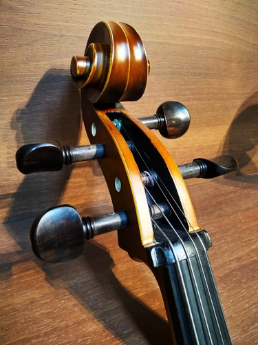 Cello/violoncello 4/4 Todo Sólido Con Funda Y Arco,