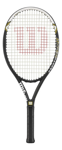 Raquete De Tênis Wilson Hyper Hammer 5.3 Strung Preto/branco