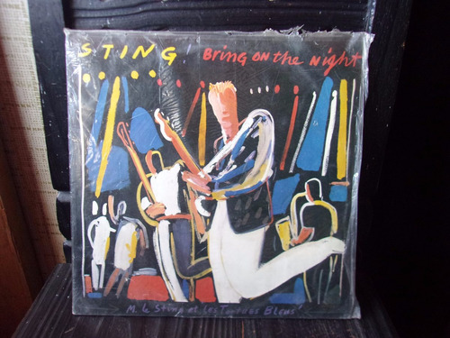 Vinilo Sting Bring In The Night Disco Doble