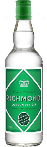 Gin Richmond 1000ml Ginebra Bebidas Botella