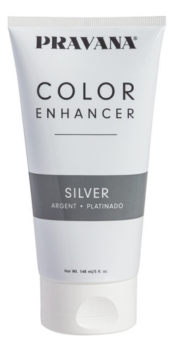 Pravana Mascarilla Con Color Color Enhancer Silver, 148 Ml