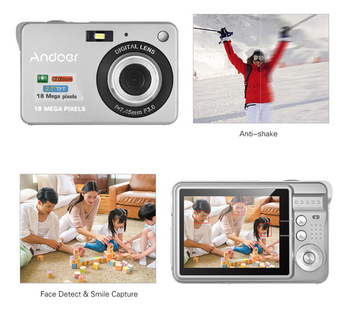 Videocámara Zoom, 2 Unidades, Videocámara Digital Para Niños