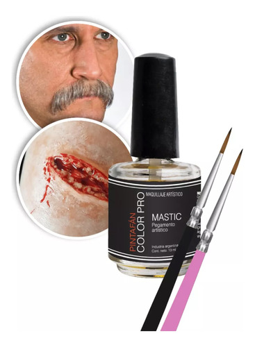 Mastic Pegamento Adhesivo Maquillaje Fx Pelucas Heridas