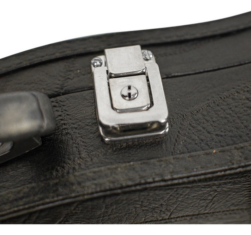 Estojo Para Violino 4/4 Leilo Case Costurado Preto