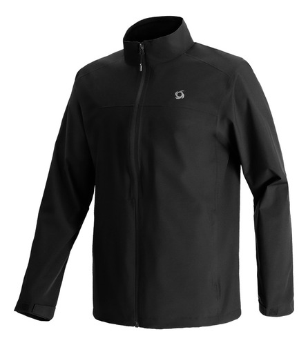 Chaqueta Cortaviento Elven Negro Hombre Doite
