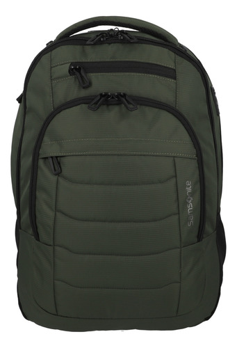 Mochila Business Samsonite Reformation Titan Verde 16 Color Army green Diseño de la tela Liso