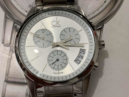 Calvin Klein Chronograph K22471 Wr100m Quartz Swiss Made