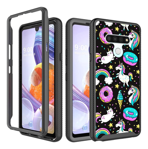 Funda Para Celular LG Stylo 6 Case Town Diseno Animado