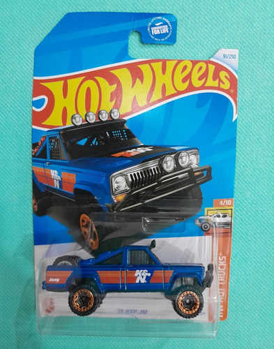 Carrito Hot Wheels Jeep J10 73 Pickup