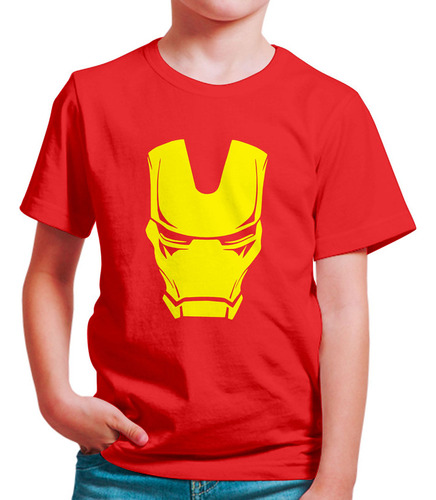 Polo Niño Iron Man Face (d1371 Boleto.store)