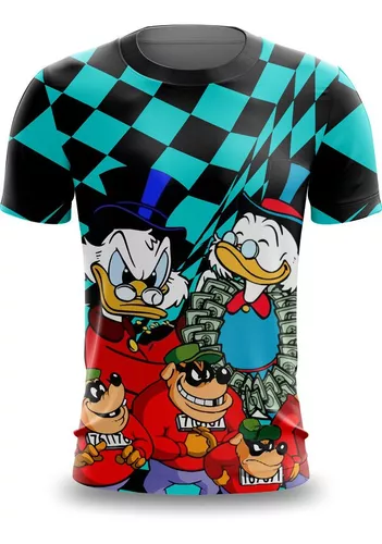 Camiseta Mandrake Pato Donald Tio Patinhas Favela Dry#