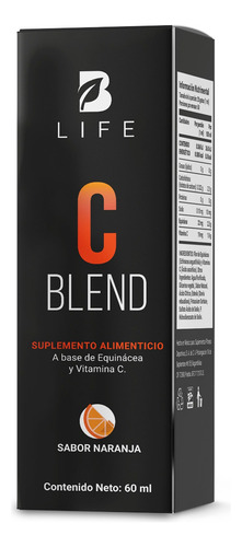Vitamina C+ Liquida 60 Tomas. B Life Sabor Sin sabor
