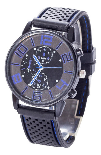 I Relógio Masculino De Luxo Com Pulseira De Silicone -