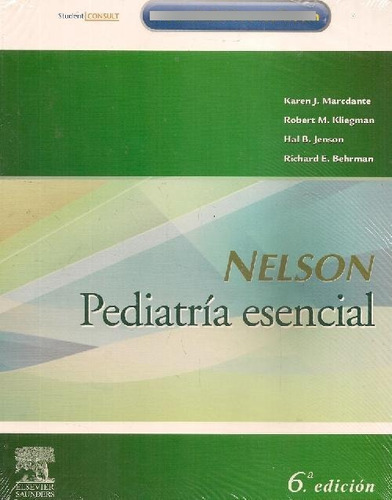 Libro Pediatría Esencial Nelson De Robert M Kliegman Hal B J