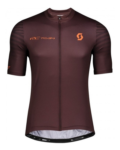 Camisa Ciclismo Scott Rc Team 10 Masculina Marrom (original)