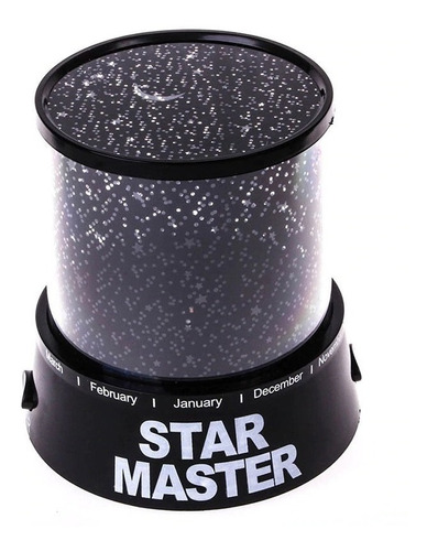 Lámpara Proyector Velador Estrellas Usb O Pilas Star Master