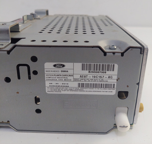 Estereo Ford Fiesta 2011 2012 2013 # 3 Ae8t19c157ag (Usado)