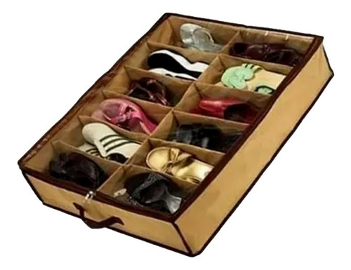 Organizador Portátil Zapatos 12 Zapatera Cama (15774-30)