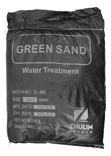 Arena Filtrado Tratamiento Agua Manganeso Hierro Bolsa X25kg 25kg