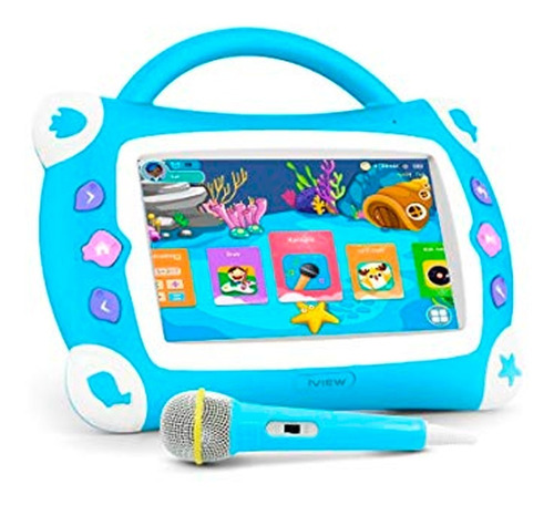 Tablet Infantil Iview 711tpc 7  Quad Core 16gb 1gb Bt Azul