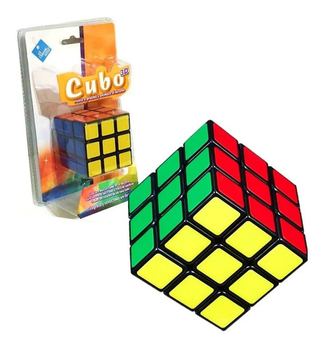 Cubo Magico 3d Juego 3 X 3  El Duende Azul