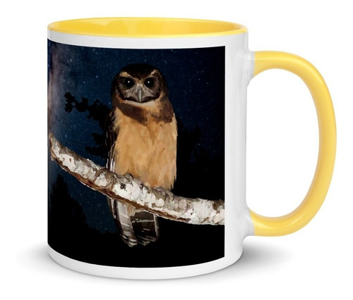 Imagem 6 de 7 de Caneca Personalizada Aves De Ubatuba (murucututu)